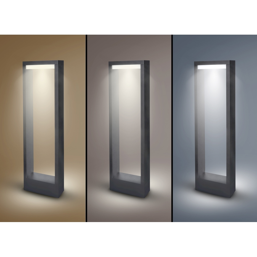 Brilagi - RAGUSA LED spoljna lampa, 7W, 230V, 3000/4000/6000K, antracit, IP54, 50 cm
