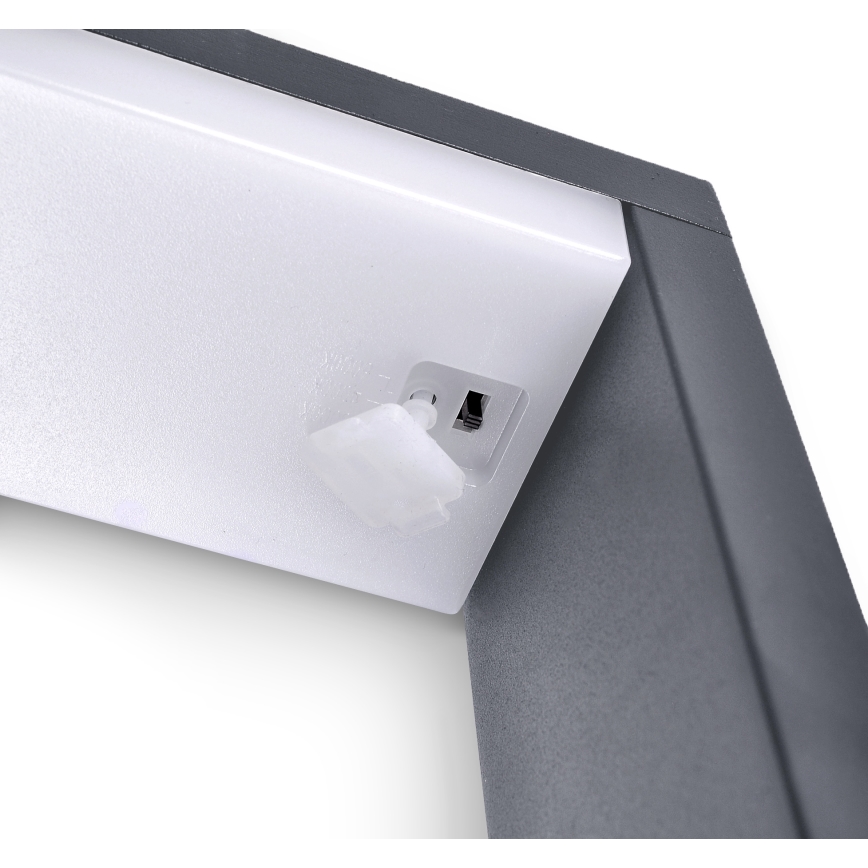 Brilagi - RAGUSA LED spoljna lampa, 7W, 230V, 3000/4000/6000K, antracit, IP54, 50 cm