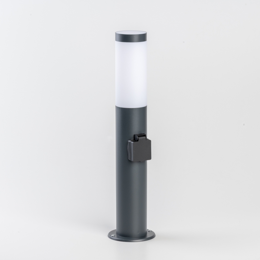 BRILAGI - LED spoljna lampa sa utičnicom ELIA 1xE27/7W/230V 4000K IP44 50 cm antracit