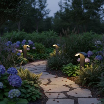 Brilagi - LED spoljašnja lampa sa senzorom ARCELO LED/9W/230V 50 cm IP54