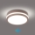Brilagi - LED spoljašnja plafonska svetiljka sa senzorom BENE LED/18W/230V pr. 21,5 cm braon IP54