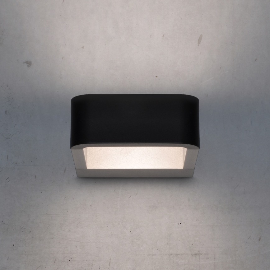 Brilagi - LED spoljašnje zidno svetlo BARI LED/7W/230V 3000/4000/6000K crno IP54