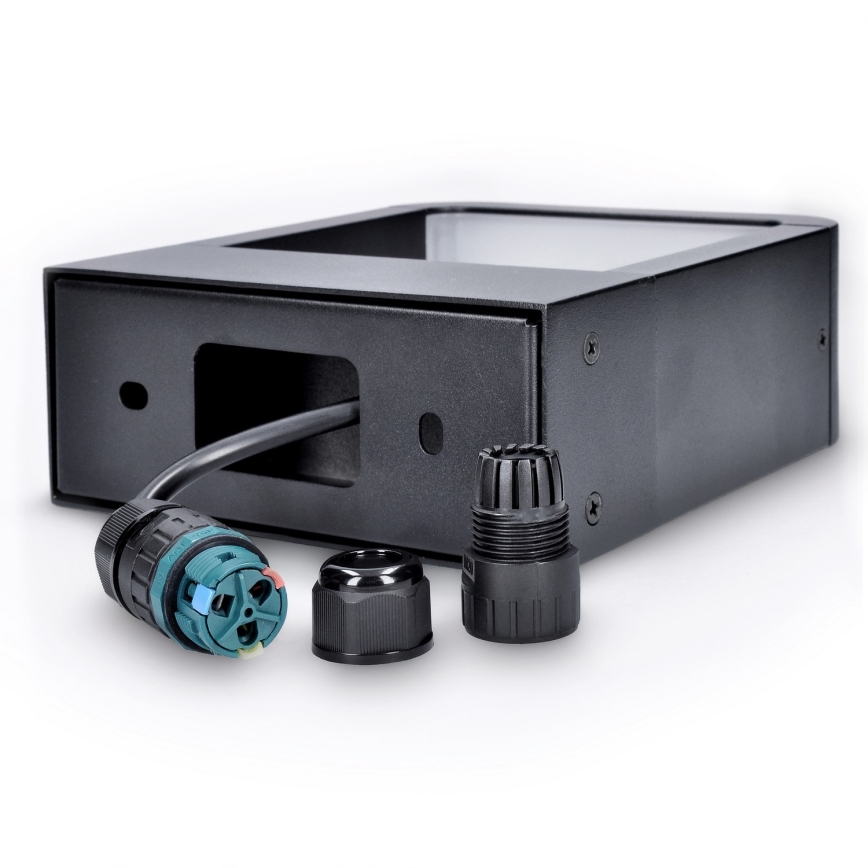 Brilagi - LED spoljašnje zidno svetlo BARI LED/7W/230V 3000/4000/6000K crno IP54