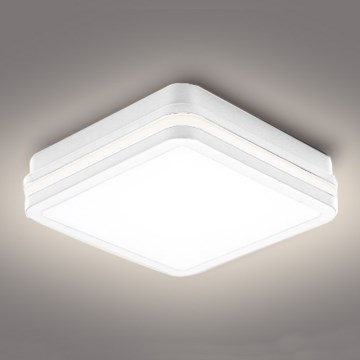 Brilagi - LED spoljašnja svetiljka BENE LED/18W/230V 22x22 cm bela IP54