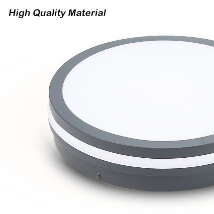 Brilagi - LED spoljna svetiljka BENE LED/24W/230V prečnika 26 cm antracit IP54