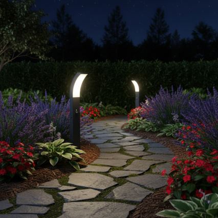 Brilagi - LED spoljašnja svetiljka sa senzorom ARCELO LED/9W/230V 50 cm IP44