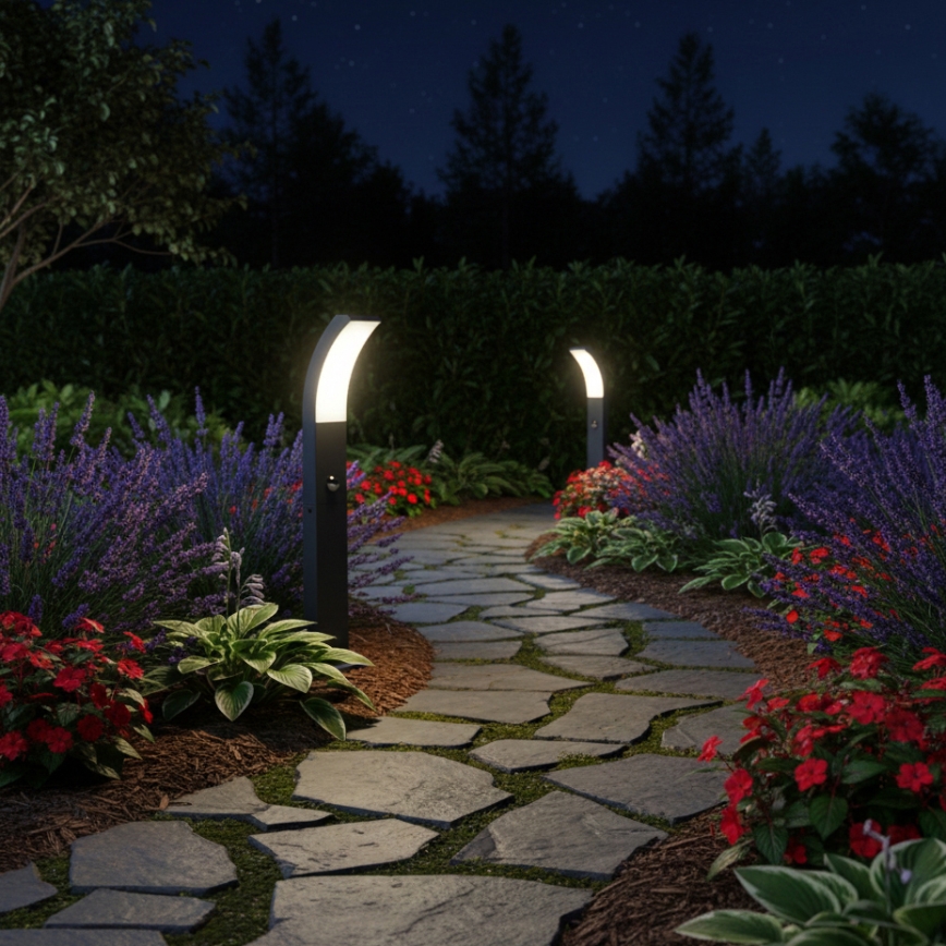 Brilagi - LED spoljašnja svetiljka sa senzorom ARCELO LED/9W/230V 50 cm IP44