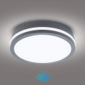 Brilagi - LED spoljašnja svetiljka sa senzorom BENE LED/24W/230V prečnik 26 cm antracit IP54