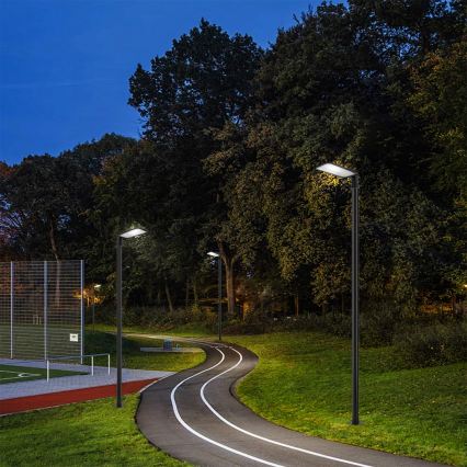 Brilagi - LED spoljna ulična lampa sa stubom i zglobom 3 m URBANLIGHT LED/200W/230V crna IP65