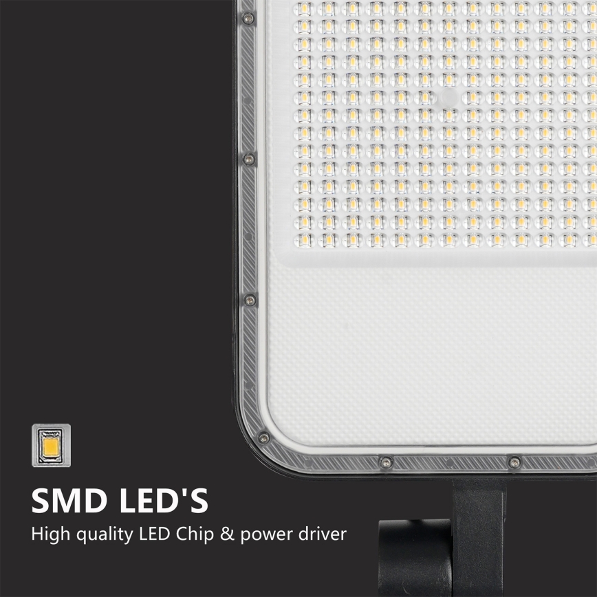 Brilagi - LED spoljna ulična lampa sa stubom i zglobom 3 m URBANLIGHT LED/200W/230V crna IP65