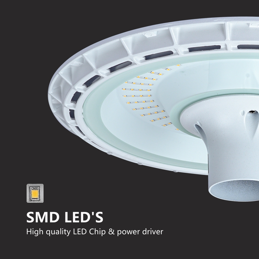 Brilagi - LED Spoljašnja ulična lampa sa stubom 3 m URBANSPARK LED/120W/230V bela IP65