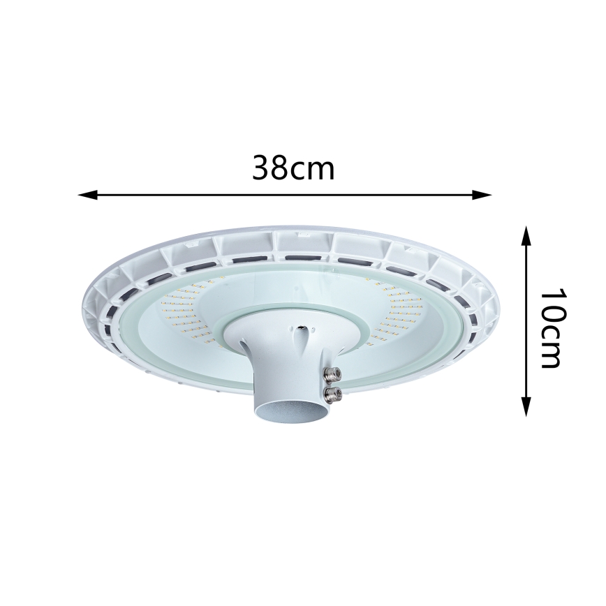 Brilagi - LED Spoljašnja ulična lampa sa stubom 3 m URBANSPARK LED/120W/230V bela IP65
