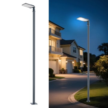 Brilagi - LED spoljašnja ulična lampa sa stubom i zglobom 4 m URBANLIGHT LED/100W/230V antracit IP65