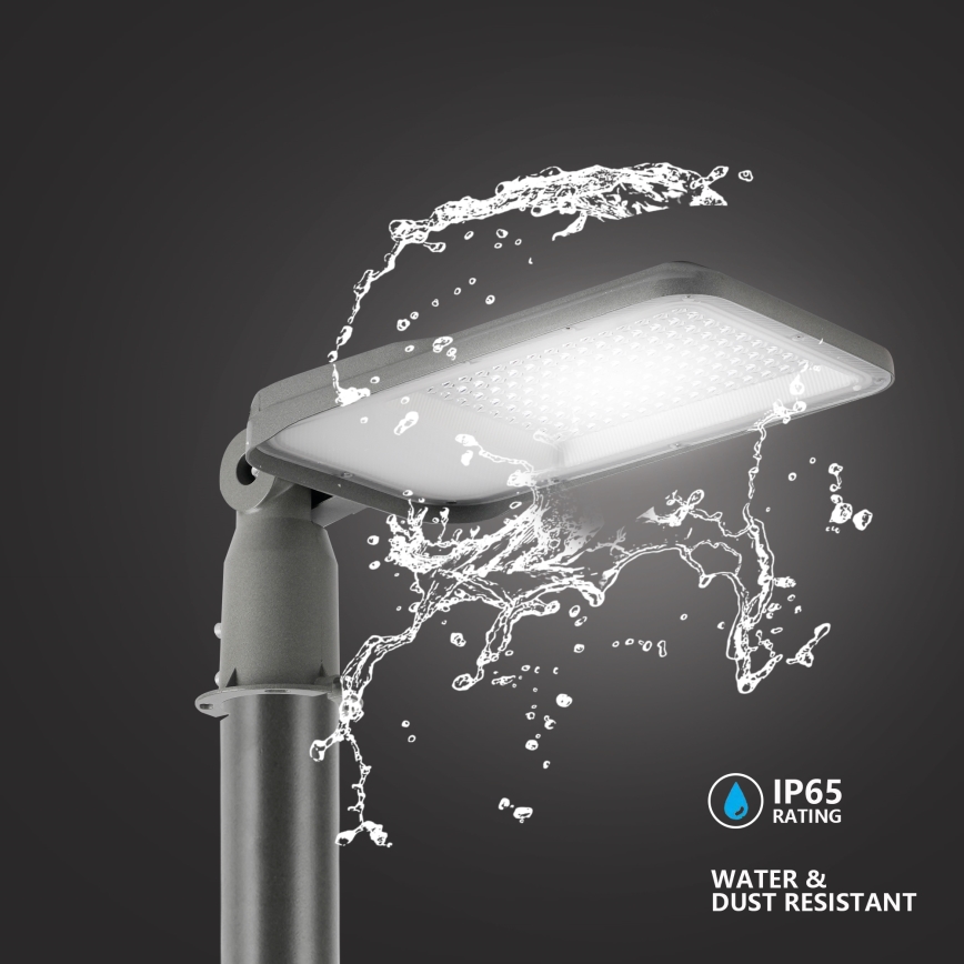 BRILAGI - LED spoljašnja ulična lampa sa zglobom URBANLIGHT LED/100W/230V siva IP65