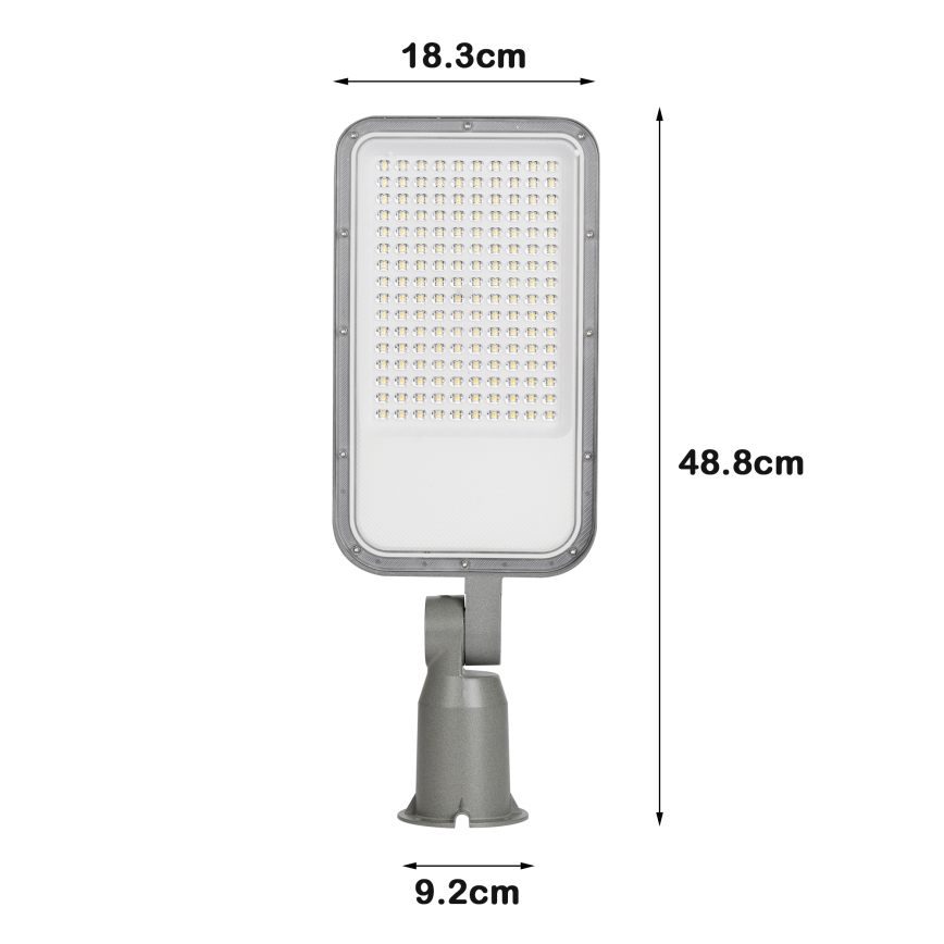 BRILAGI - LED spoljašnja ulična lampa sa zglobom URBANLIGHT LED/100W/230V siva IP65