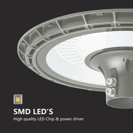 BRILAGI - LED Spoljašnja ulična svetiljka sa stubom 3 m URBANSPARK LED/120W/230V siva IP65