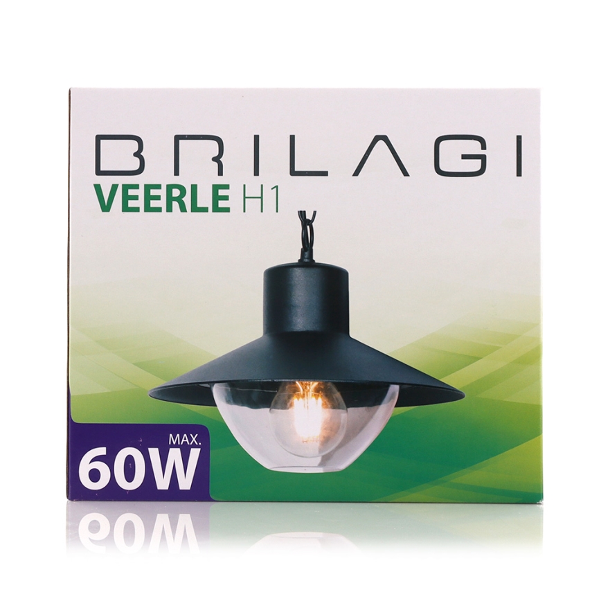 Brilagi -  LED spoljašnja viseća svetiljka VEERLE 1xE27/60W/230V IP44