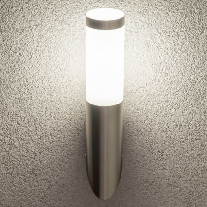 BRILAGI - LED spoljna zidna lampa ELIA 1xE27/7W/230V 4000K IP44 matni hrom