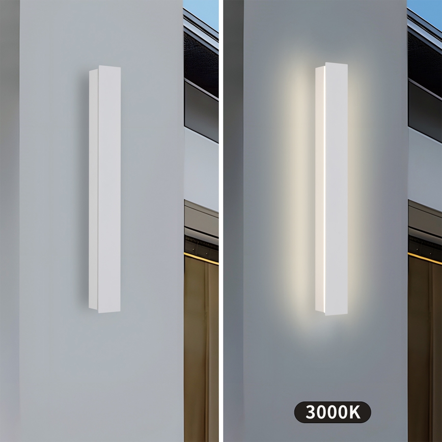 BRILAGI - LED spoljašnja zidna svetiljka LINEAR LED/12W/230V 3000K IP65 50 cm bela CRI 90