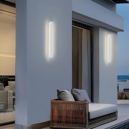 BRILAGI - LED spoljašnja zidna svetiljka LINEAR LED/12W/230V 3000K IP65 50 cm bela CRI 90