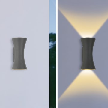 Brilagi - LED spoljašnja zidna svetiljka BICON LED/10W/230V antracit IP44