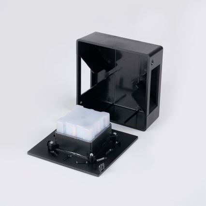 Brilagi - LED spoljašnja zidna svetiljka DOUBLERAY LINE LED/6W/230V crna IP54