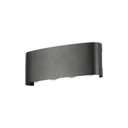 Brilagi - LED spoljašnja zidna svetiljka FLAREBOX LED/8W/230V crna IP65