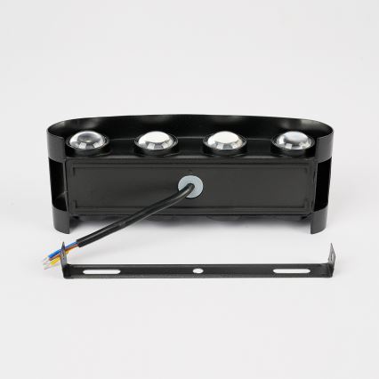 Brilagi - LED spoljašnja zidna svetiljka FLAREBOX LED/8W/230V crna IP65