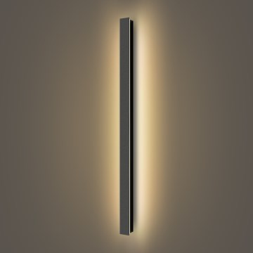 Brilagi - LED spoljašnja zidna svetiljka LINEAR LED/22W/230V 3000K IP65 100 cm crna CRI 90