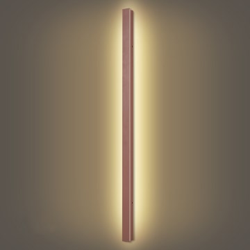 Brilagi - LED spoljašnja zidna svetiljka LINEAR LED/32W/230V 3000K IP65 140 cm braon CRI 90