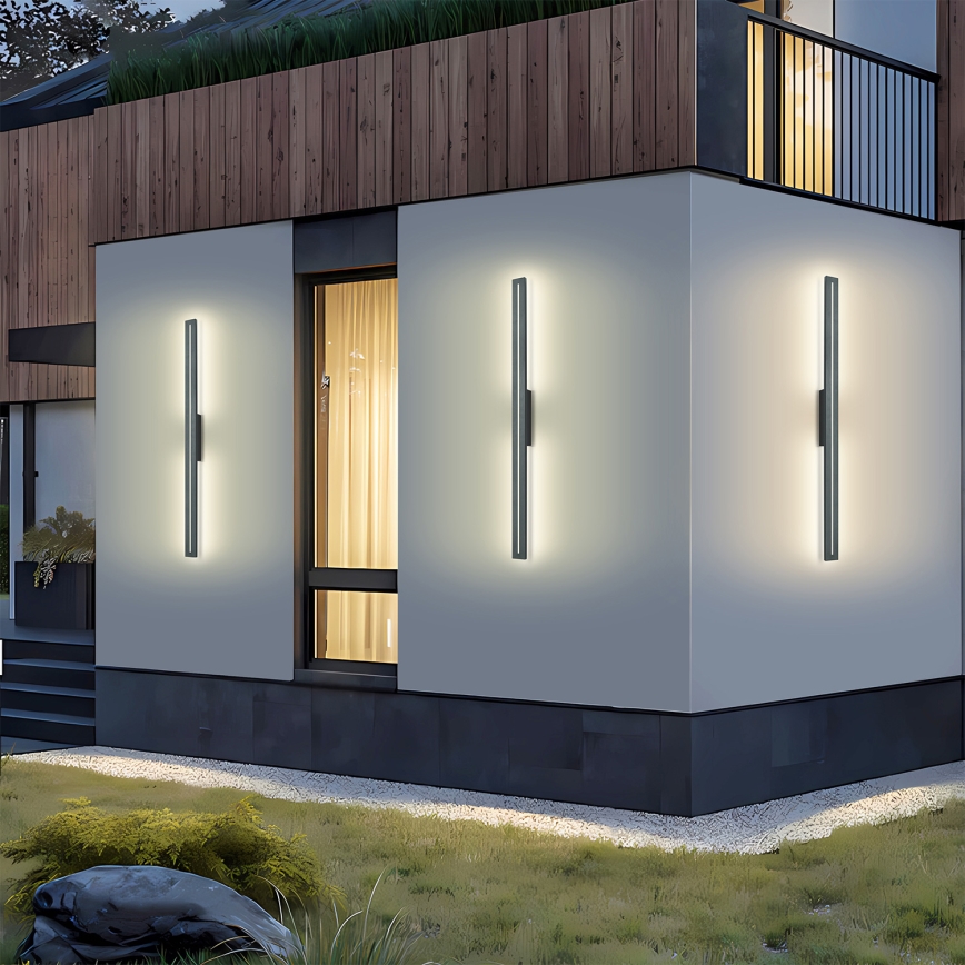 Brilagi - LED spoljašnje zidno svetlo LINEO LED/24W/230V 4000K IP65 100 cm antracit CRI 90