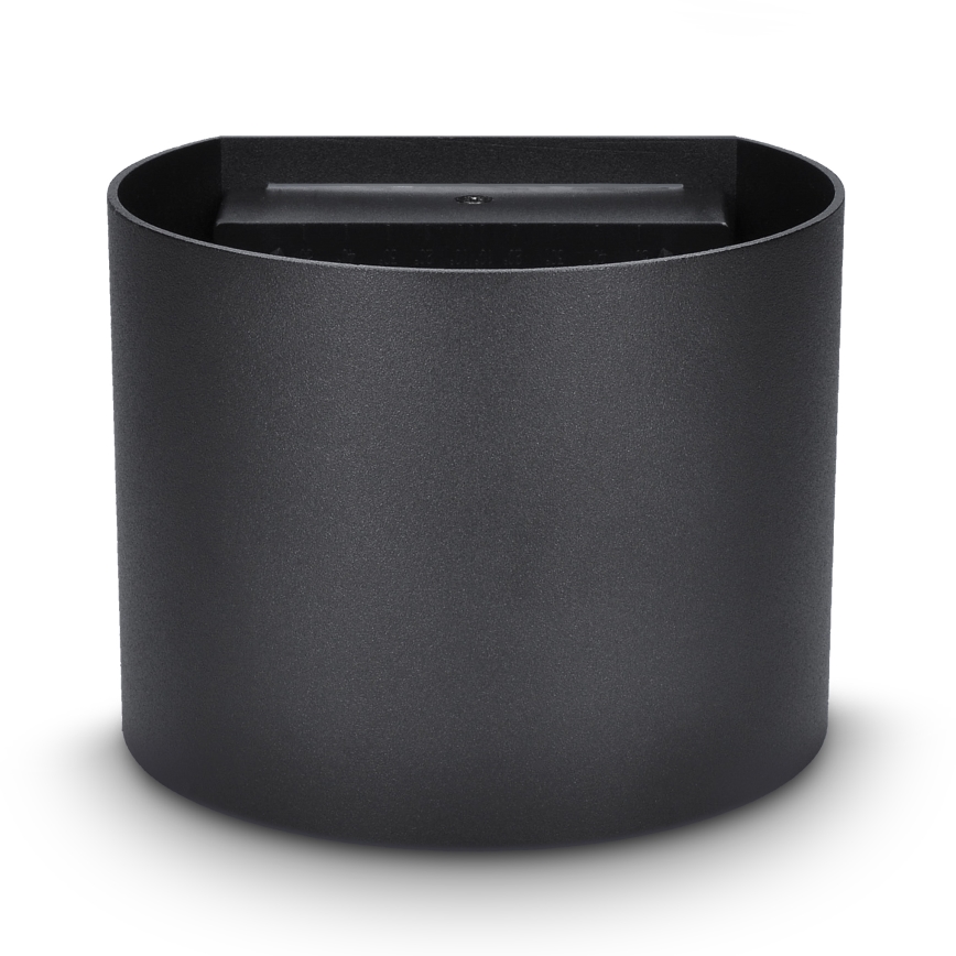 Brilagi - LED spoljašnja zidna svetiljka RONDO LED/6W/230V crna IP54