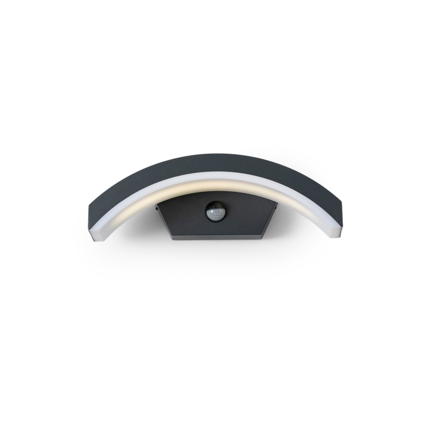 BRILAGI - LED spoljašnja zidna svetiljka sa senzorom ARCELO LED/8W/230V IP54