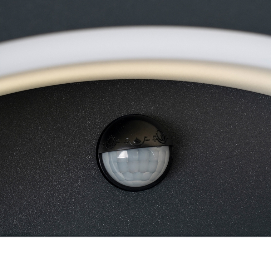 BRILAGI - LED spoljašnja zidna svetiljka sa senzorom ARCELO LED/8W/230V IP54