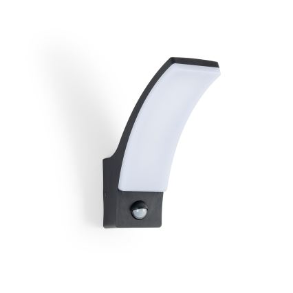 Brilagi - LED spoljašnja zidna svetiljka sa senzorom ARCELO LED/9W/230V IP44