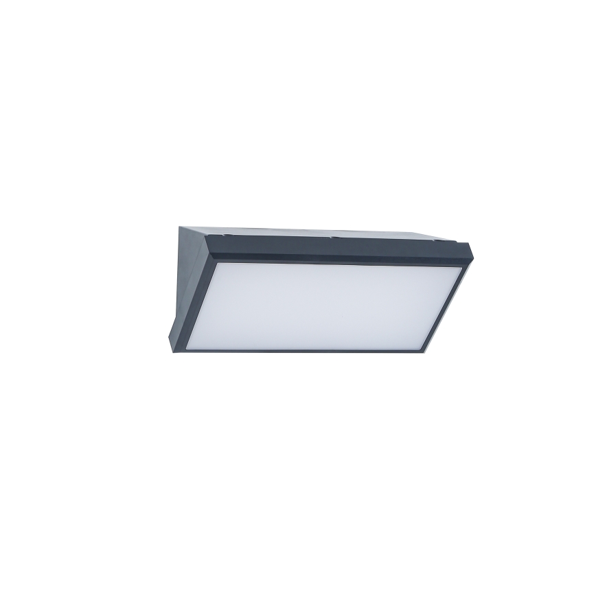 Brilagi - LED spoljašnje zidno svetlo sa senzorom TRIANGLE LED/20W/230V antracit IP65