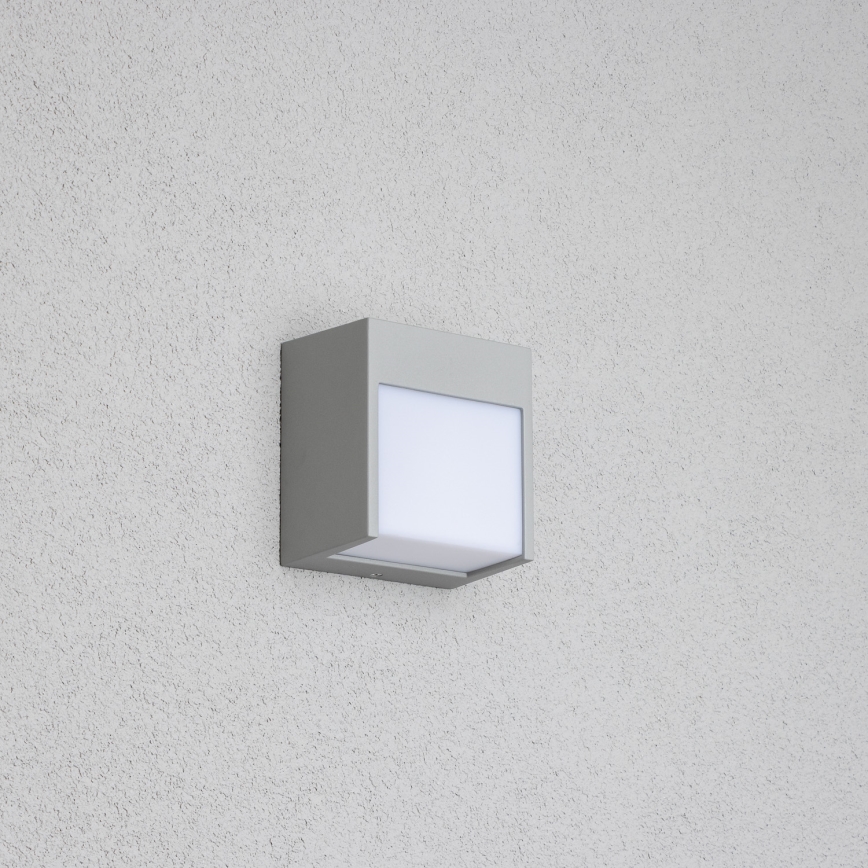 Brilagi - LED spoljašnja zidna svetiljka TERNI LED/12W/230V siva IP44