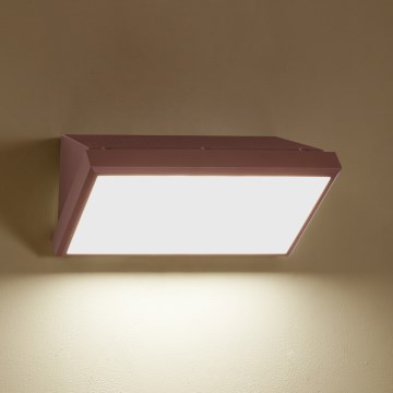 Brilagi - LED spoljašnja zidna svetiljka TRIANGLE LED/20W/230V 3000/4000/6500K braon IP65