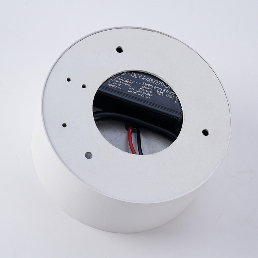 BRILAGI - LED Spoljašnje plafonsko svetlo FORIS LED/9W/230V Ø 9 cm belo IP44