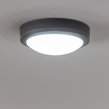 Brilagi - LED spoljašnje plafonsko svetlo LED/13W/230V Ø17 cm IP54 antracit