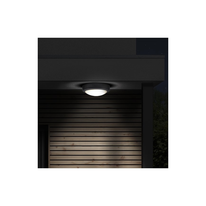Brilagi - LED spoljašnje plafonsko svetlo LED/13W/230V Ø17 cm IP54 antracit