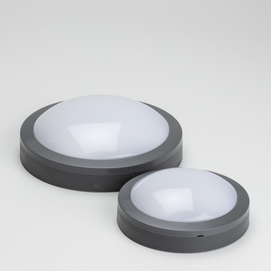 Brilagi - LED spoljašnje plafonsko svetlo LED/13W/230V Ø17 cm IP54 antracit