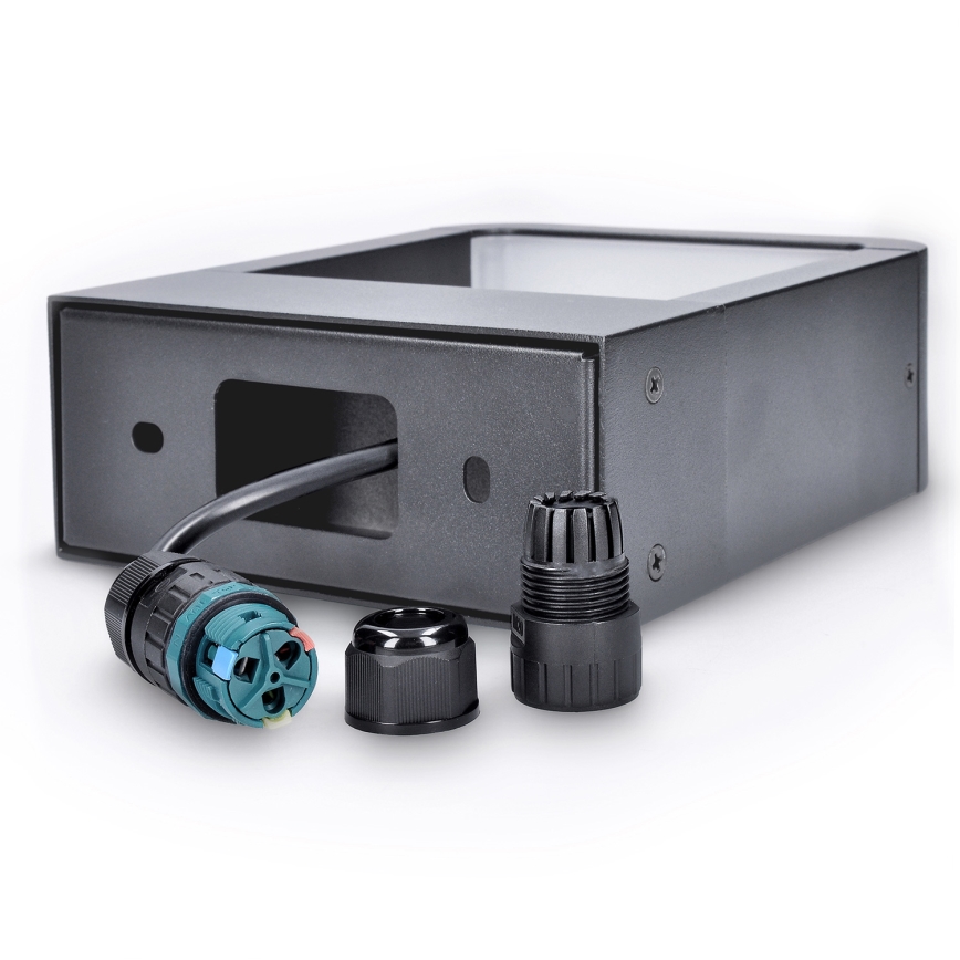 Brilagi - LED spoljašnje zidno svetlo BARI LED/7W/230V 3000/4000/6000K antracit IP54