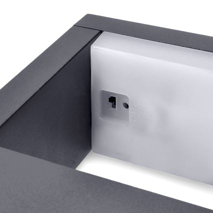 Brilagi - LED spoljašnje zidno svetlo RAGUSA LED/7W/230V 3000/4000/6000K antracit IP54