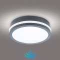 Brilagi - LED spoljašnje svetlo sa senzorom BENE LED/18W/230V prečnik 22 cm antracit IP54