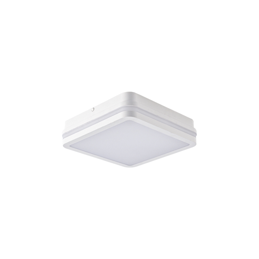 Brilagi - LED spoljašnje svetlo sa senzorom BENE LED/24W/230V 26x26 cm bela IP54