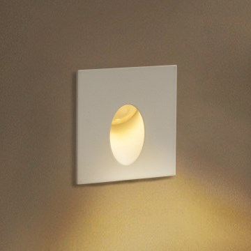 Brilagi - LED spoljašnje ugradno svetlo STAIRDOT LED/2W/230V belo IP65 kvadratno