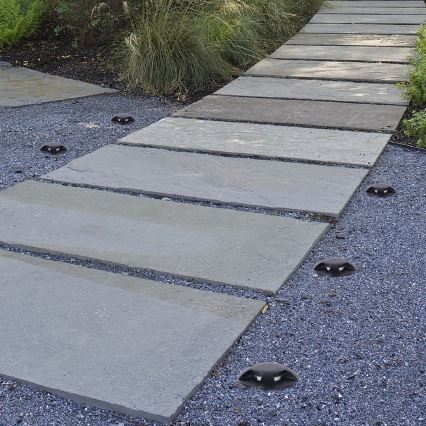 Brilagi - LED spoljašnje ugradno svetlo za prilaz GROUNDRAY LED/1W/230V crna IP67