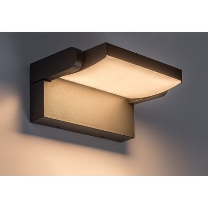 Brilagi - LED spoljašnje zidno svetlo ANKLE LED/18W/230V 3000K IP65 antracit