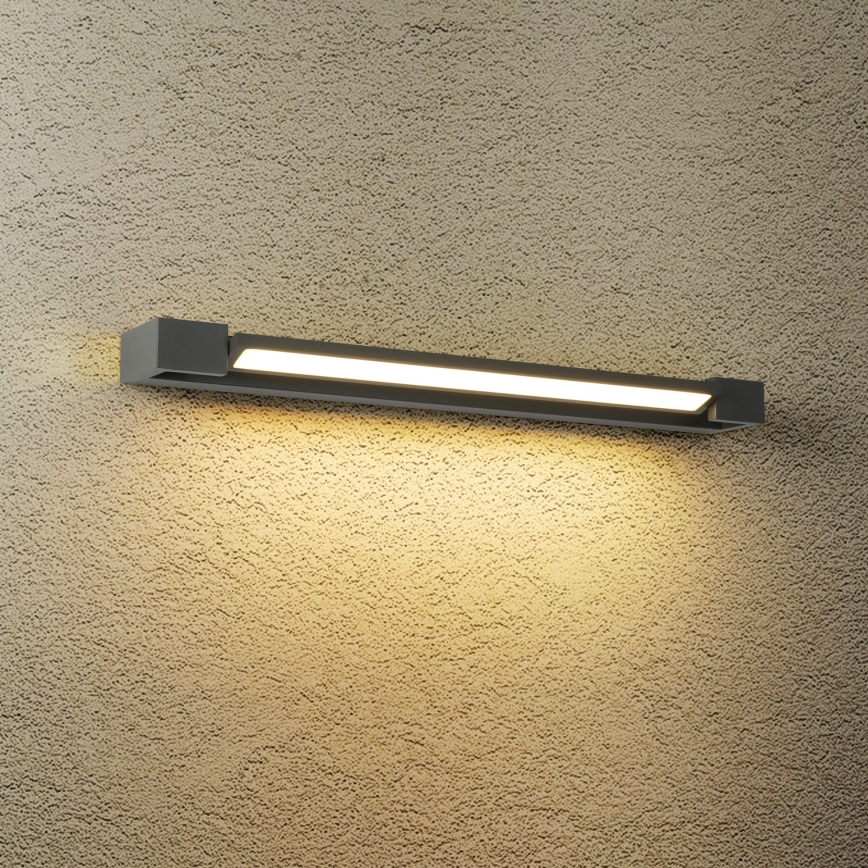 Brilagi - LED spoljno zidno svetlo AQUA LINE LED/18W/230V 60 cm IP44 antracit CRI 90